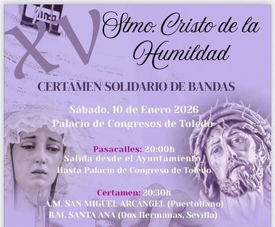 La música y la solidaridad se unen en el XV Certamen Solidario de bandas de música a favor de AFA Toledo