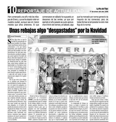 La Voz del Tajo Vintage 3: Hace dos décadas podíamos leer…