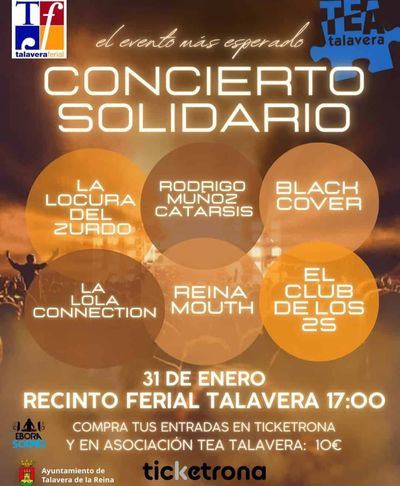 Talavera celebra un Concierto Solidario a favor de las personas con autismo
