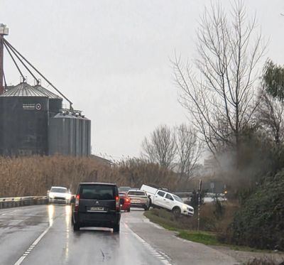 Reabierta al tráfico la carretera de San Román tras el accidente múltiple