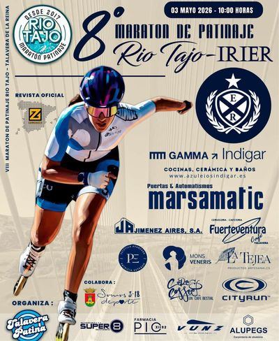 Talavera abre el plazo para la octava Maratón de Patinaje Río Tajo