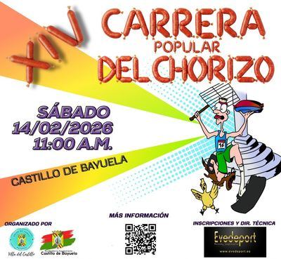 Castillo de Bayuela celebra su Carrera popular “del Chorizo”