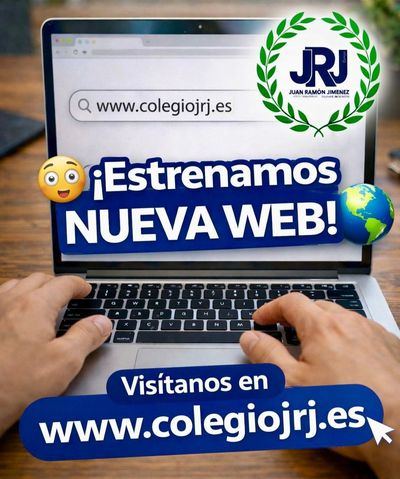 El Colegio Juan Ramón Jiménez lanza una nueva web más accesible y moderna
