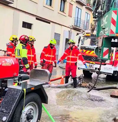 La Junta movilizó medios de emergencia a Talavera desde el sábado para hacer frente a las inundaciones