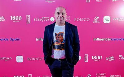 David Gibello se queda a las puertas de los premios Influencer Awards Spain 2025