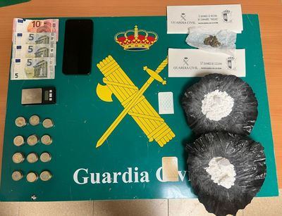 Capturan a un traficante de drogas en plena calle de Ocaña