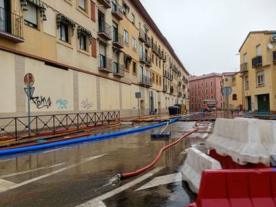 Bomberos e Infocam dan por finalizadas las labores de achique en Talavera