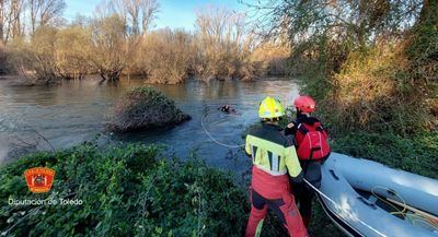 Angustia en el río Alberche: cuatro menores atrapados por la corriente