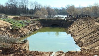 Actuación de emergencia: Limpian el arroyo de Valdelobos ante crecidas