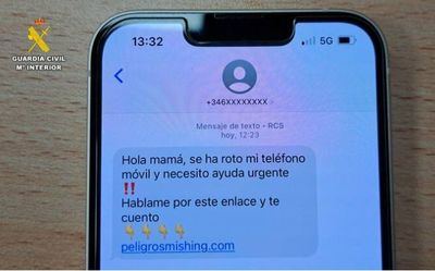 Ola de la “estafa del hijo” en Talavera: padres engañados con mensajes urgentes