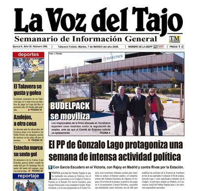 La Voz del Tajo Vintage 10: Hace dos décadas podíamos leer…