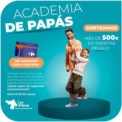 Los Alfares prepara sorteos y talleres por el Día del Padre