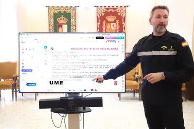 La UME realizará un simulacro con múltiples víctimas en Talavera este martes