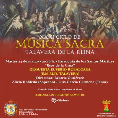 Esta tarde la parroquia de los Santos Mártires acoge el concierto ‘Ecos de la Cruz’