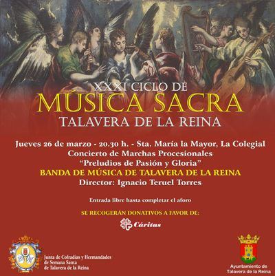 No te pierdas esta tarde el concierto de marchas procesionales ‘Preludios de Pasión y Gloria’
