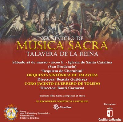 La Iglesia de Santa Catalina acoge el concierto de música sacra ‘Requiem de Cherubini’