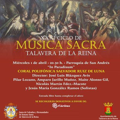 Broche de oro al XXXI Ciclo de Música Sacra de Talavera con con ‘In Paradisum’