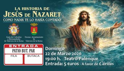 Teatro, fe y solidaridad se unen en Talavera con una nueva visión de Jesús de Nazaret