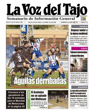 La Voz del Tajo Vintage 14: Hace dos décadas podíamos leer…