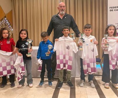 Los jóvenes talentos de Eborajedrez&Aqualia brillan en el Campeonato Regional por Edades de CLM