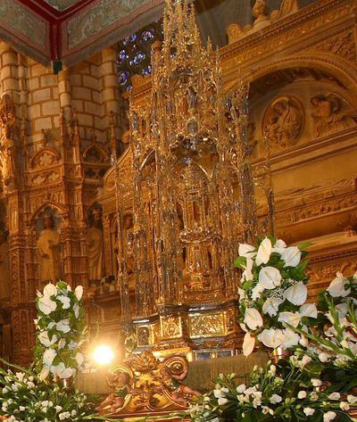 La Sacristía de la Catedral de Toledo acogerá temporalmente la Custodia de Arfe