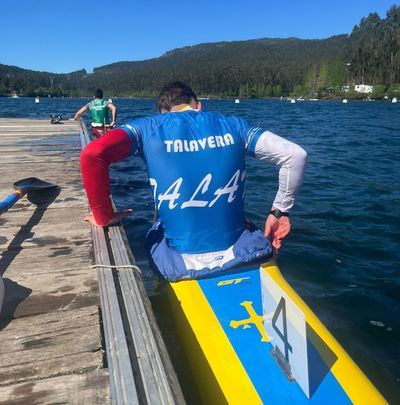 Lucas Muñoz vuelve a brillar: subcampeón de España en K1 1000