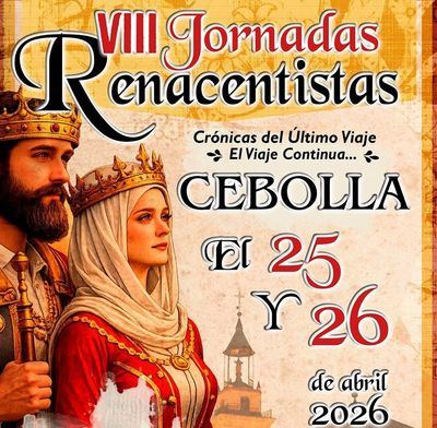 Cebolla viaja al Renacimiento con sus VIII Jornadas dedicadas a los Reyes Católicos