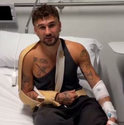 Dani Fernández, operado con éxito tras romperse los ligamentos del hombro en un concierto