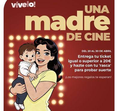 Celebra el Día de la Madre en Los Alfares con regalos, cine y grandes sorpresas