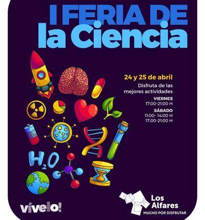 Experimentos y diversión en la primera Fiesta de la Ciencia de Los Alfares