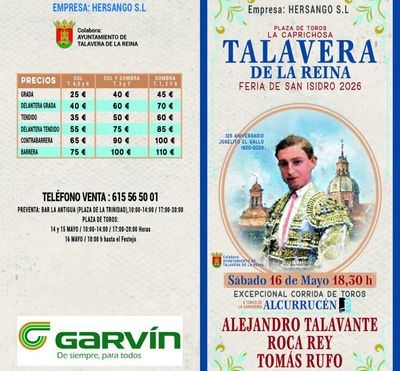 Talavera y su cita con la historia taurina