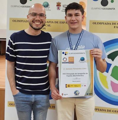 El talaverano Gonzalo Fernández Cano logra un tercer puesto nacional en la XVII Olimpiada de Geografía