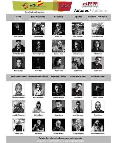 Valeria Cassina, parte del equipo que logra la plata en la World Photographic Cup 2026