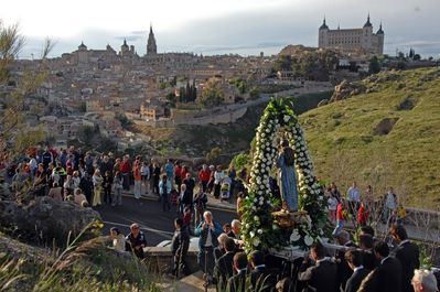 Toledo blinda la Romería del Valle: más espacio, drones y un amplio dispositivo de seguridad