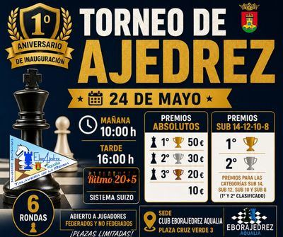 El ajedrez vuelve a Talavera con un torneo abierto para todos los niveles