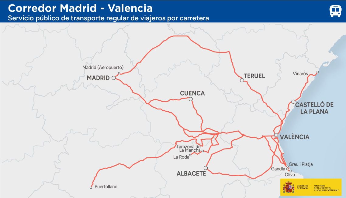 CLM, eje clave en la renovación del transporte por carretera entre regiones