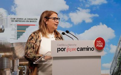 Tita García acusa al PP regional de “no alegrarse” de los avances económicos de CLM