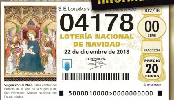 ¿Y si toca? Este es nuestro número de Lotería de Navidad