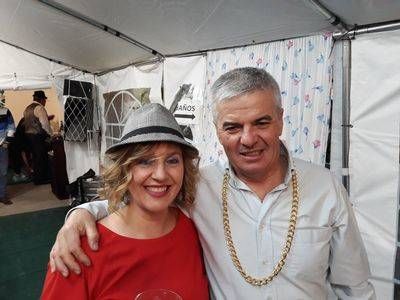 Yoli y Miguel celebraron sus bodas de plata