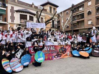 FOTOS | El Colegio Juan Ramón Jiménez celebra el Carnaval