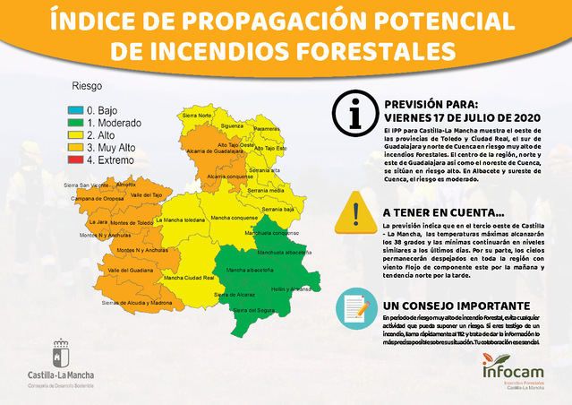 TALAVERA | ¡Alerta! Riesgo 'muy alto' de incendios