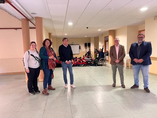 APACE recibe al Colegio 'Lope de Vega' junto al Delegado Provincial de Bienestar Social