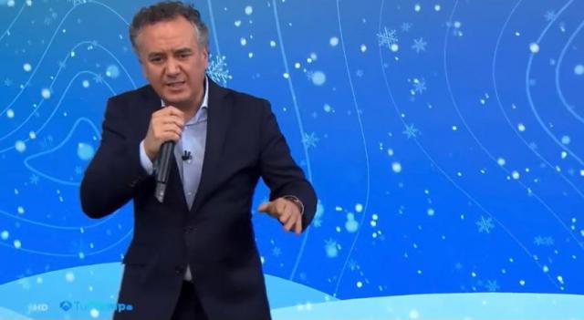 Roberto Brasero sorprende con su previsión del tiempo en forma de rap