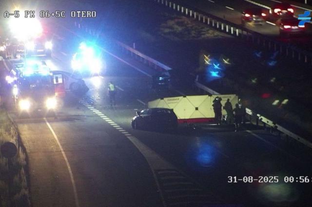 Accidente A5 / DGT