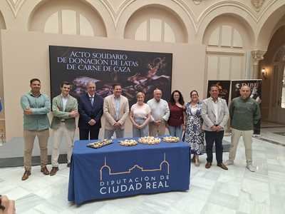 DIBE Food Group entrega 4.000 raciones de carne de caza al Banco de Alimentos de Ciudad Real