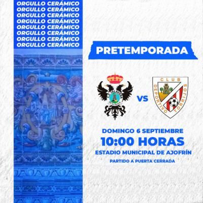 FÚTBOL | CF Talavera-CD Torrijos, mañana en Ajofrín