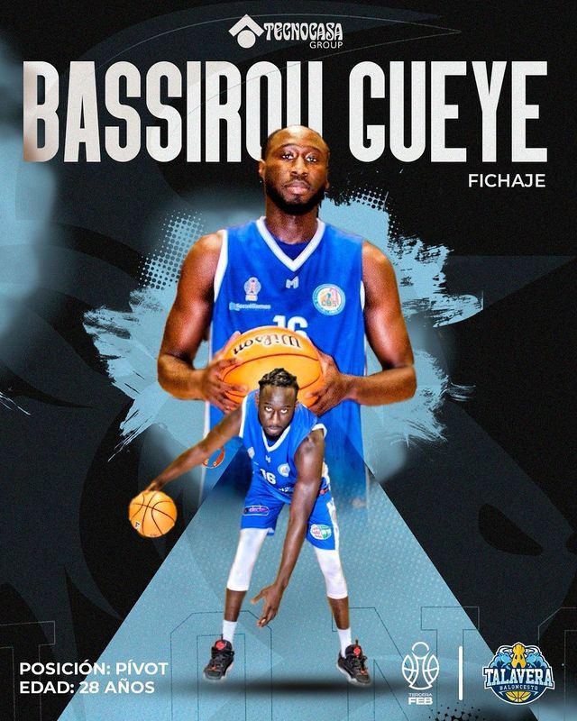 El Baloncesto Talavera potencia su juego interior con Bassirou Gueye