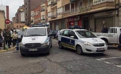 Se incendia una vivienda de la Calle Capitán Luque de Talavera