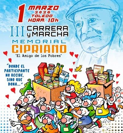 Toledo acogerá la III Carrera en Marcha “Memorial Cipriano”