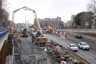 El túnel de la A-5 abrirá al tráfico a finales de año